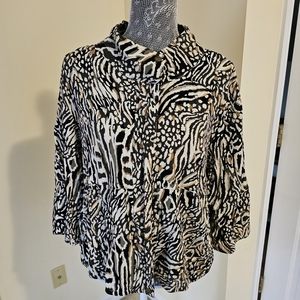 Cropped lightweight jacket